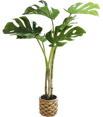 【特価セール】TANGKULA 観葉植物 フェイク モンステラ 120cm フェ Amazon｜TANGKULA 人工 観葉植物 フェイク 120cm 1本 モンステラ